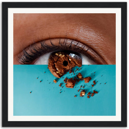 To Eat With The Eyes - Museum-Quality Framed Art Print