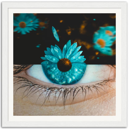 Blooming Vision - Museum-Quality Framed Art Print
