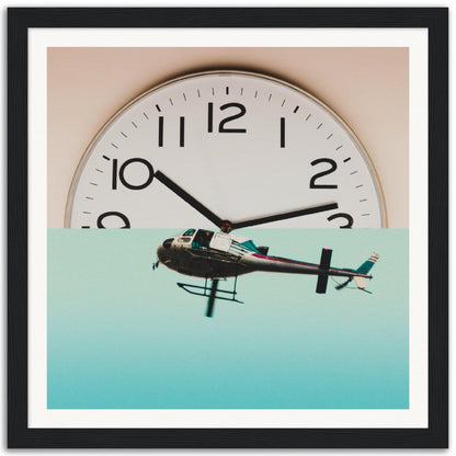 Time Flies - Museum-Quality Framed Art Print