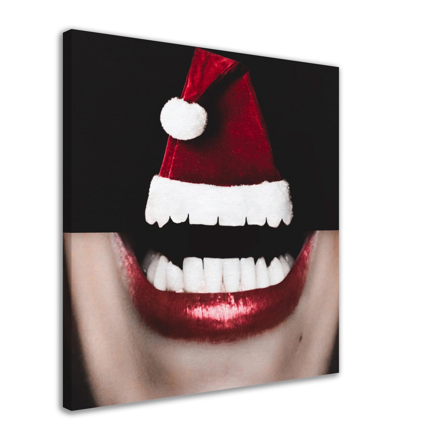Pearly White Christmas - Canvas Print