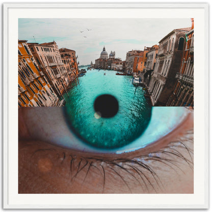 Holid-eye - Museum-Quality Framed Art Print