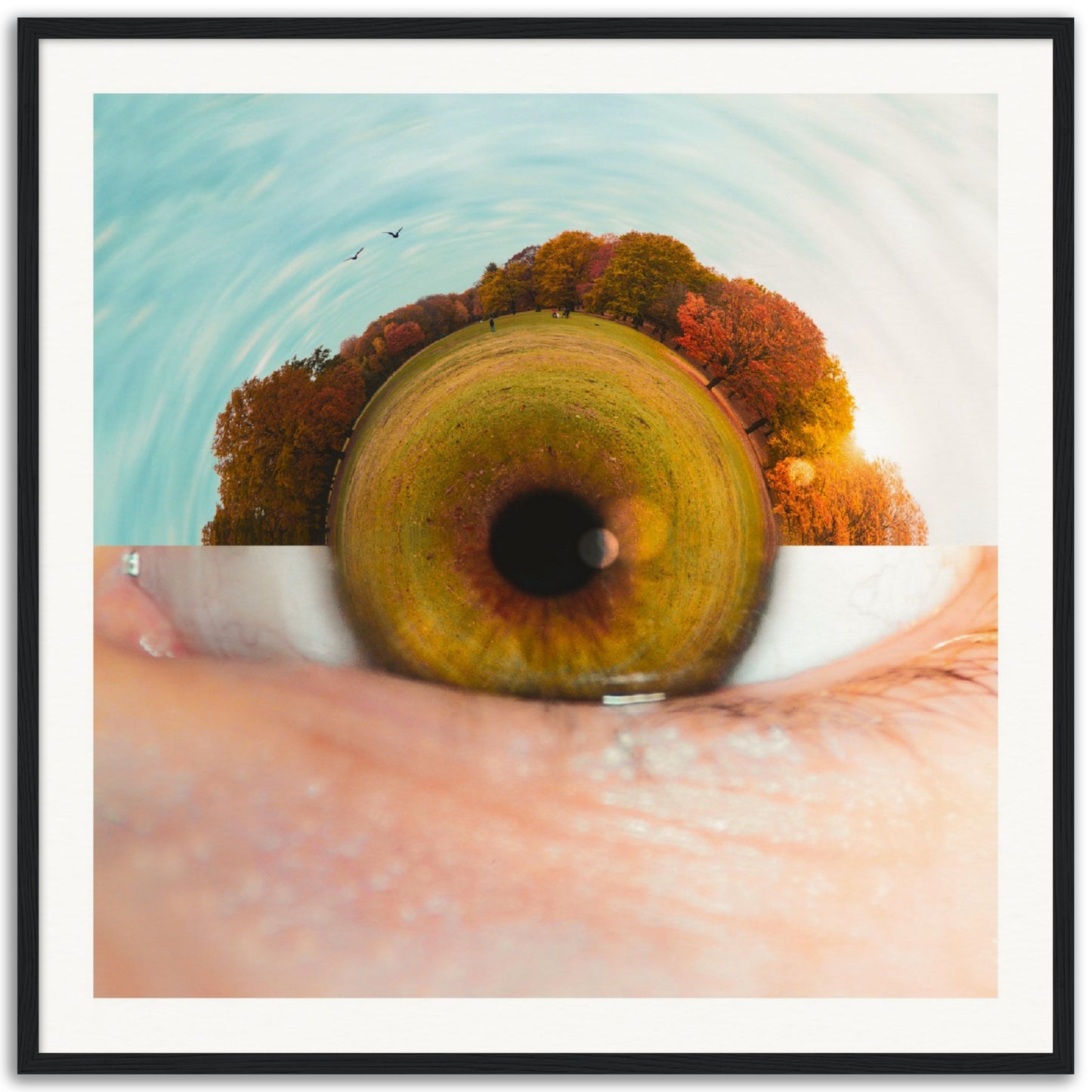 Seeing Is BeLEAFing - Museum-Quality Framed Art Print