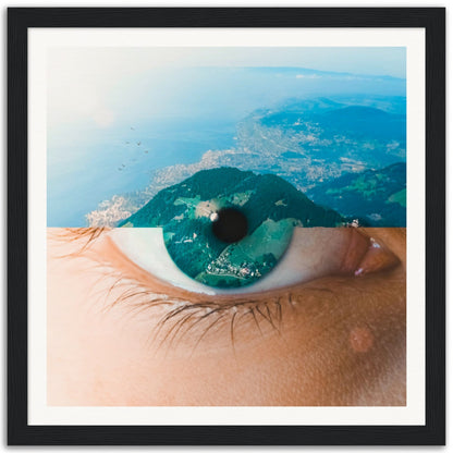 Landsc-eye-pe - Museum-Quality Framed Art Print