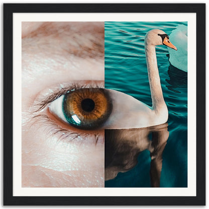Bird's-Eye View - Museum-Quality Framed Art Print