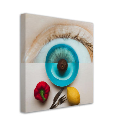 Eye-vocado - Canvas Print
