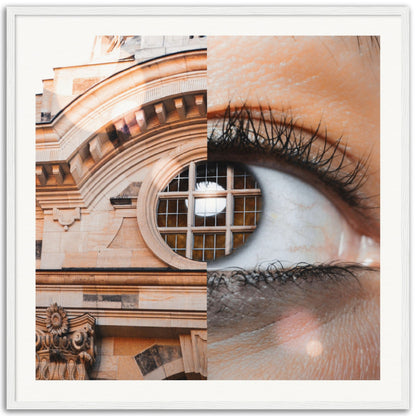 Window To The Soul - Museum-Quality Framed Art Print