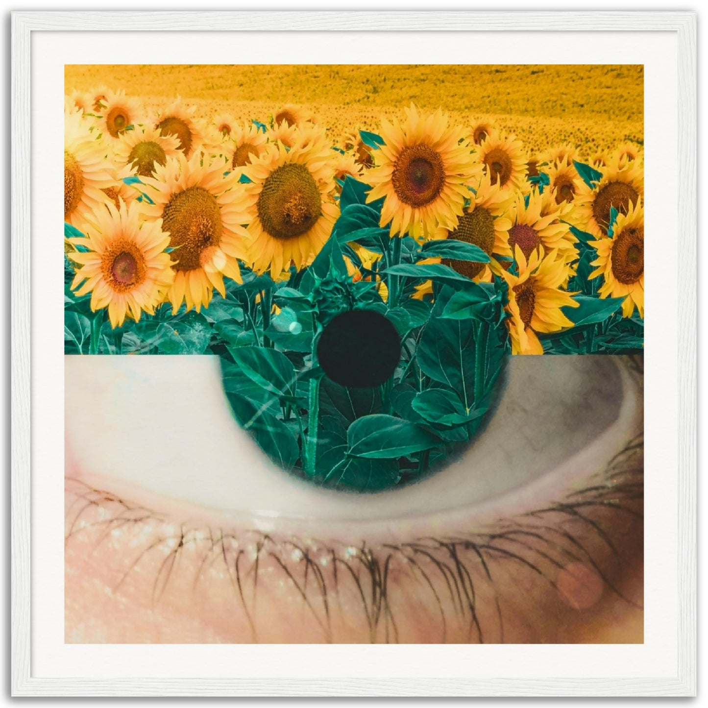 Blossoming Vision - Museum-Quality Framed Art Print