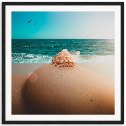 Artifishell Nipple - Museum-Quality Framed Art Print