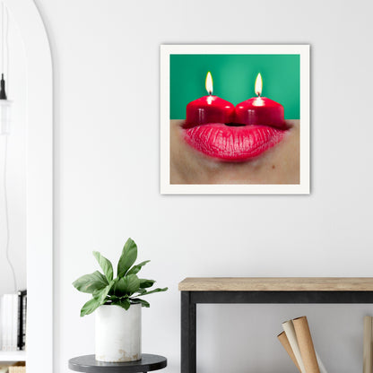 Candlelip - Museum-Quality Art Print
