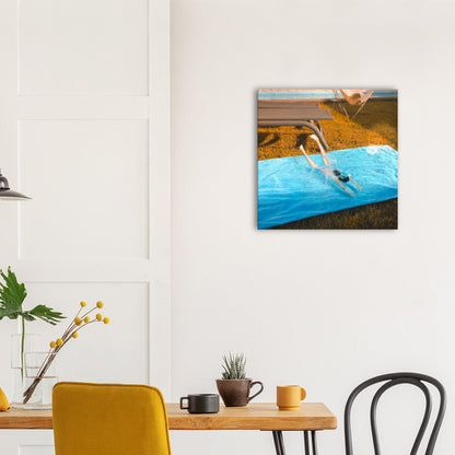 Diving Into Summer - Canvas Print