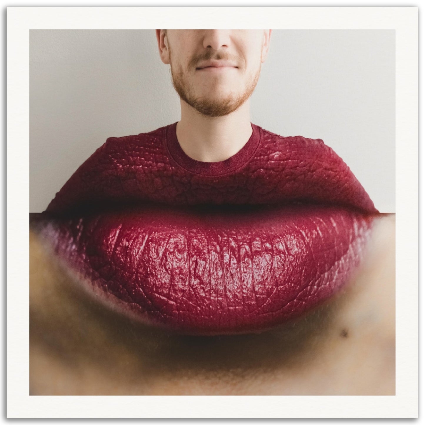 Lipstick Collar - Museum-Quality Art Print