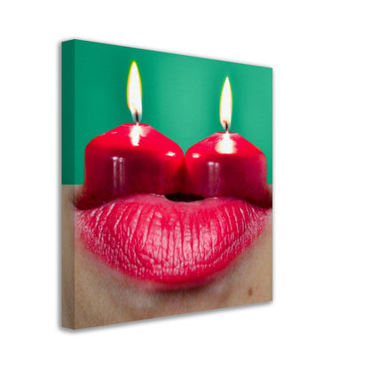 Candlelip - Canvas Print
