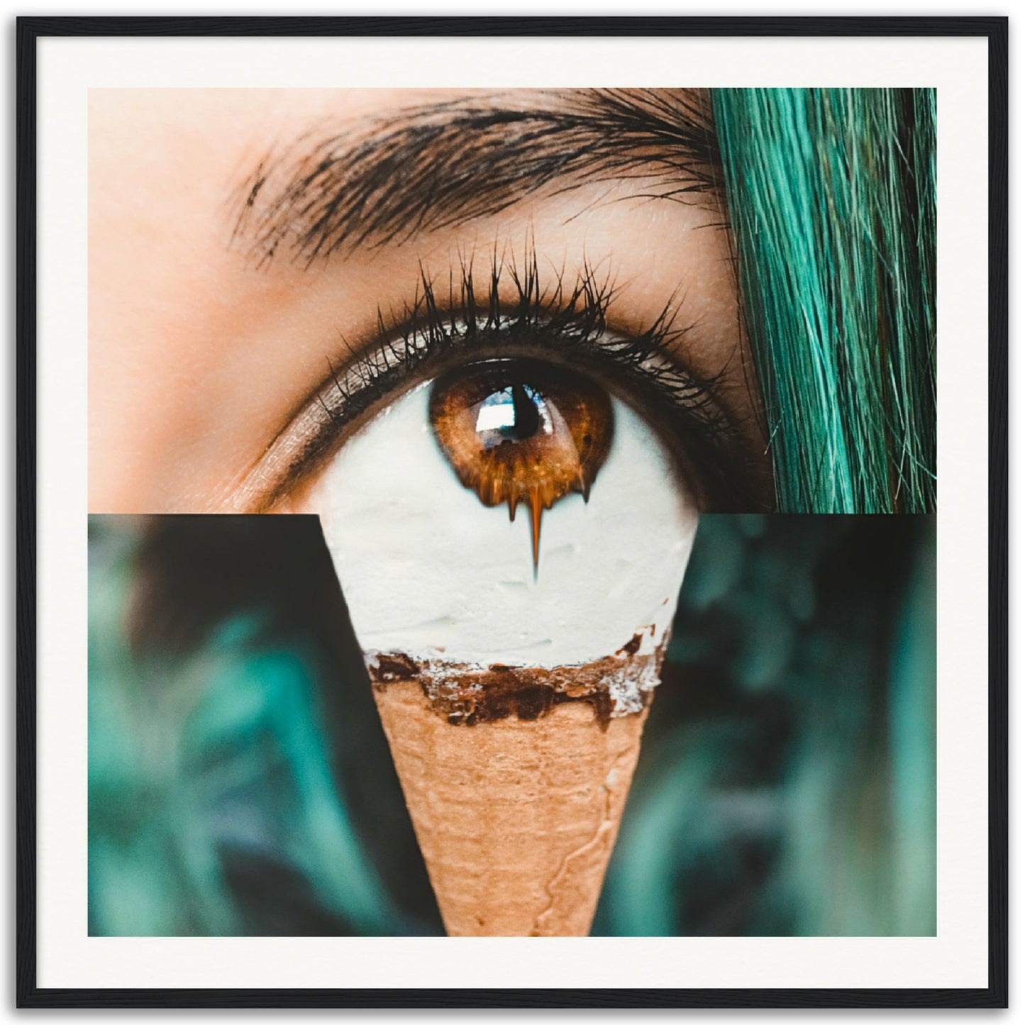 Eye-ce Cream - Museum-Quality Framed Art Print