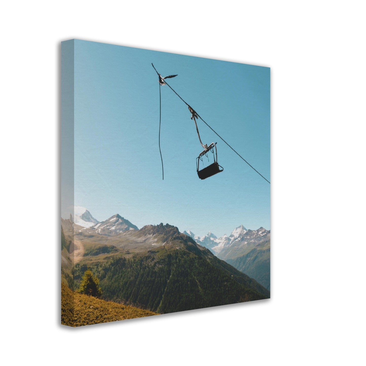 Chairlift #1 - Canvas Print