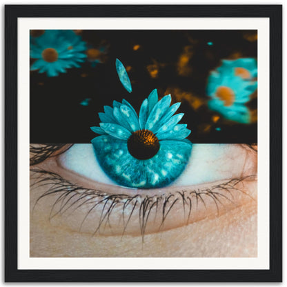 Blooming Vision - Museum-Quality Framed Art Print