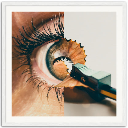 Sharp Vision - Museum-Quality Framed Art Print