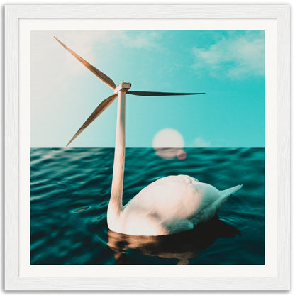 Wing Power - Museum-Quality Framed Art Print