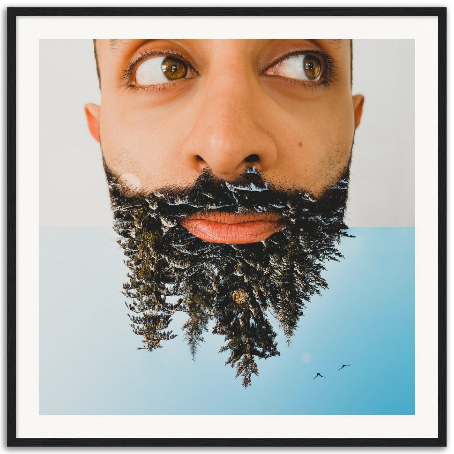 Bushy Beard - Museum-Quality Framed Art Print
