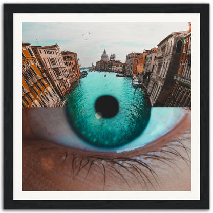 Holid-eye - Museum-Quality Framed Art Print