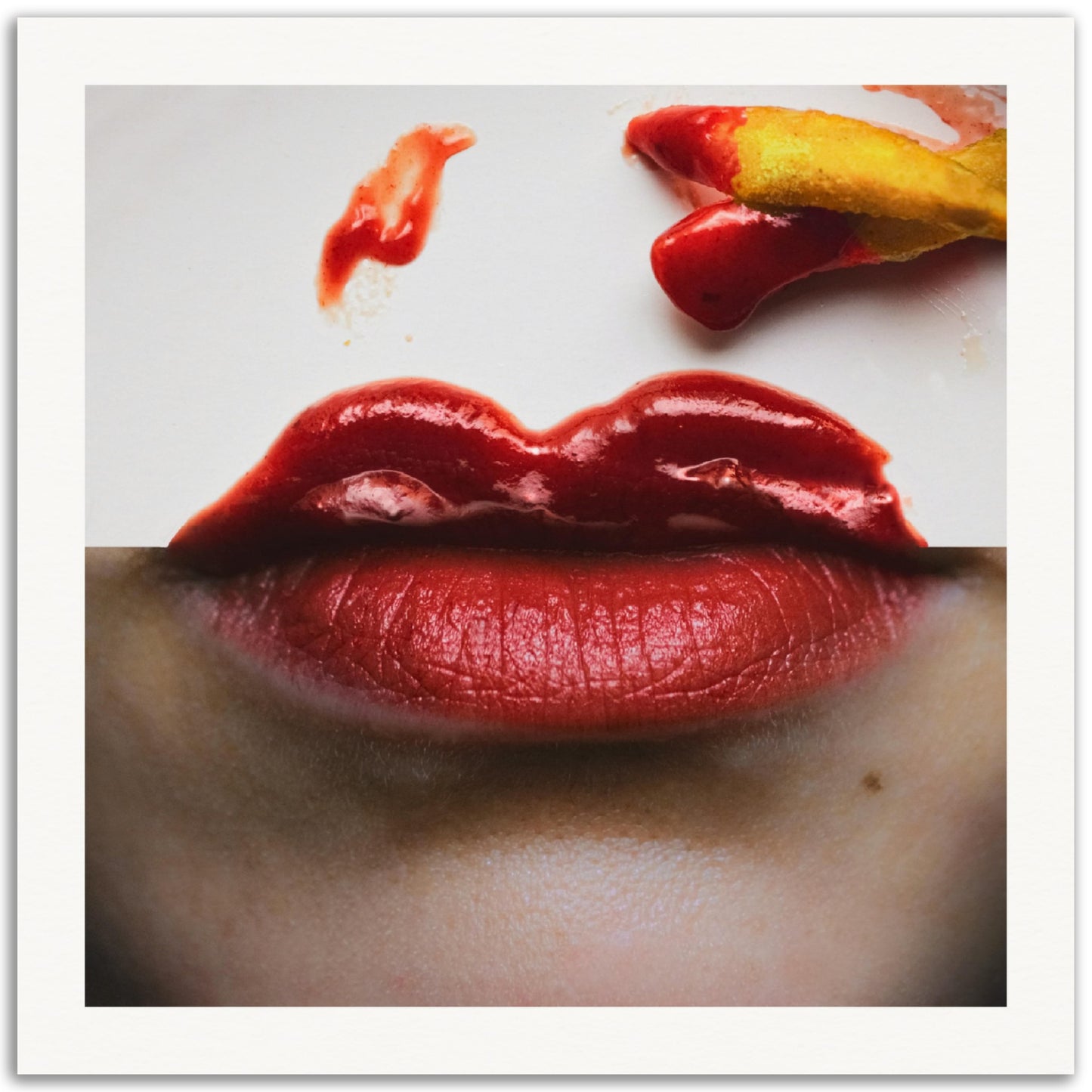 Saucy Lips - Museum-Quality Art Print