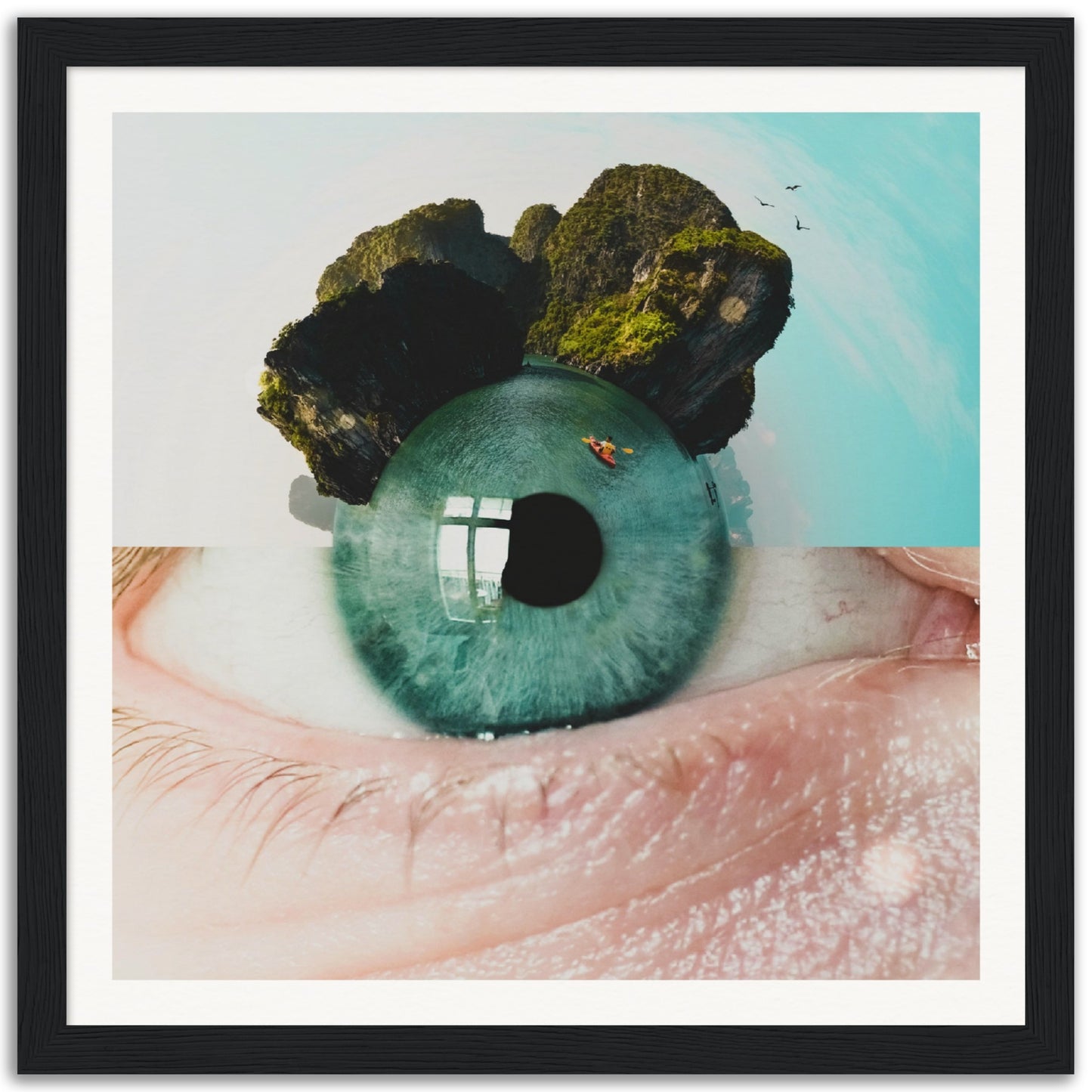 Halong B-eye - Museum-Quality Framed Art Print