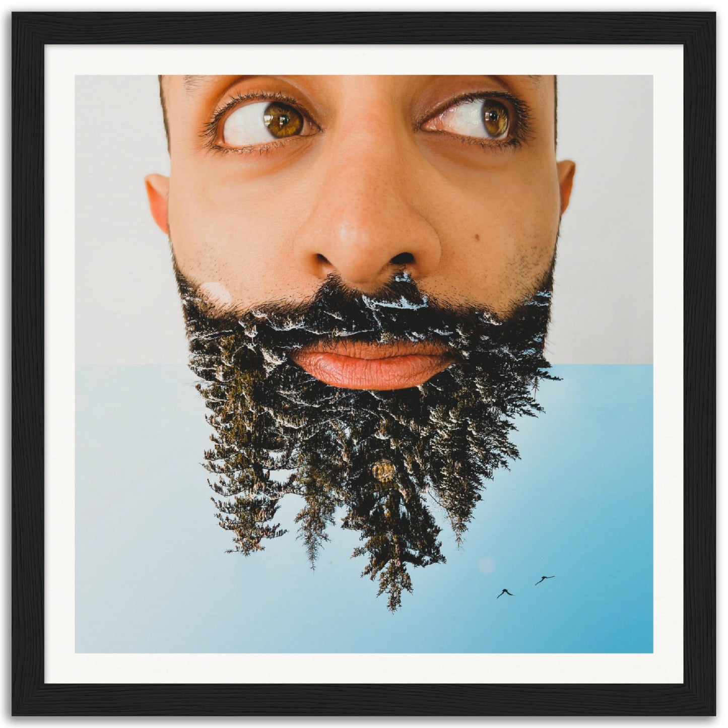 Bushy Beard - Museum-Quality Framed Art Print