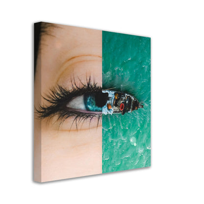Boatiful Eyes - Canvas Print