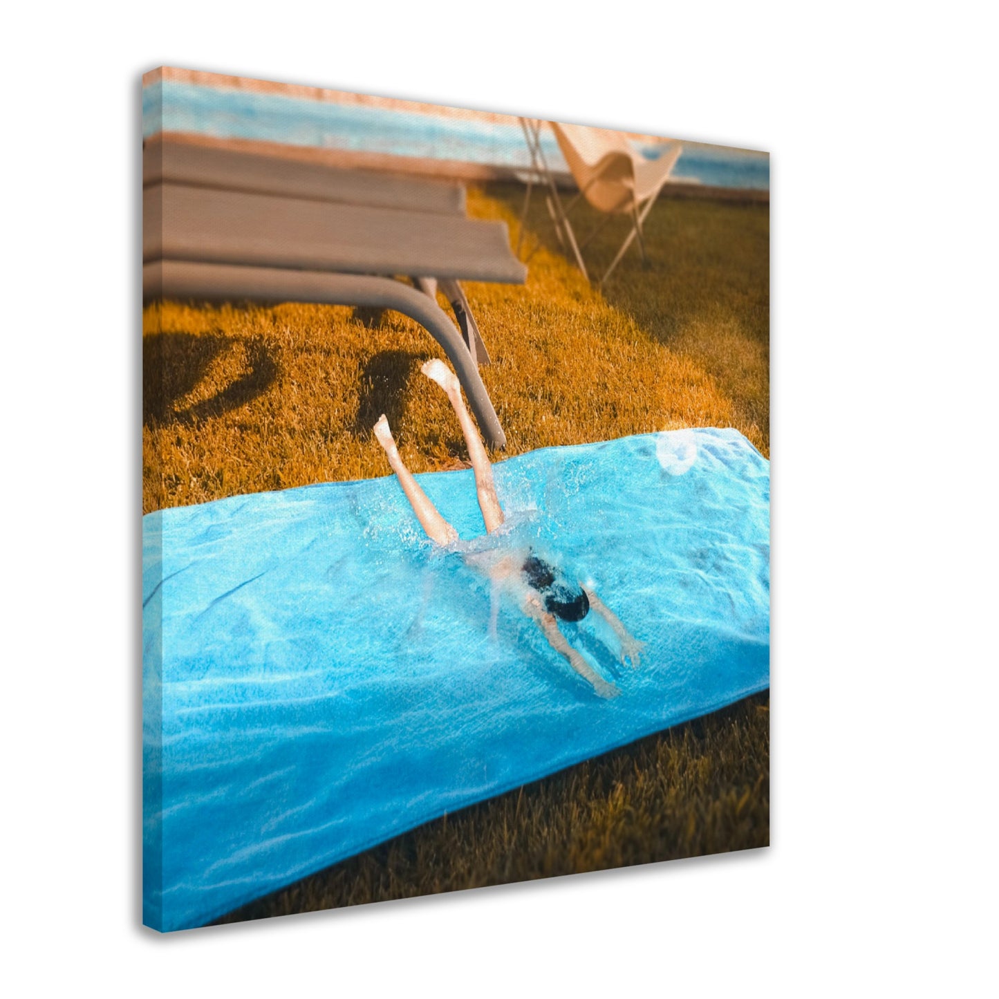 Diving Into Summer - Canvas Print