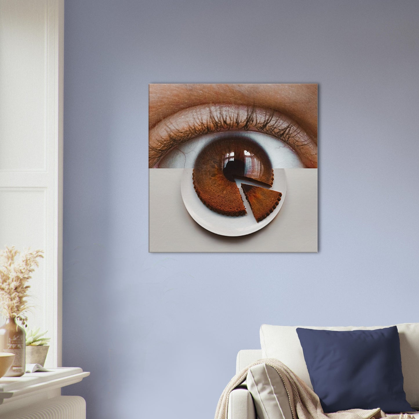 The Eye-cing On The Cake - Canvas Print