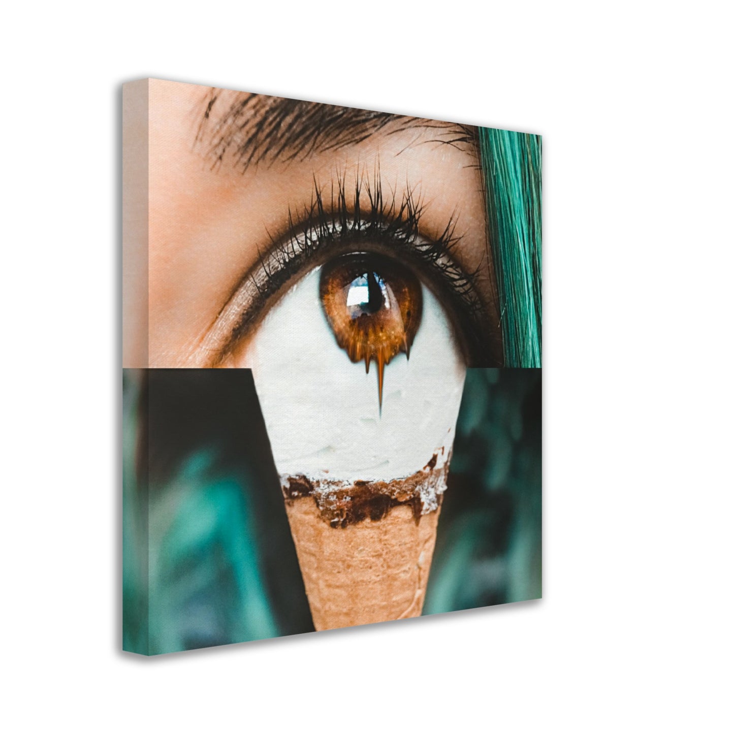 Eye-ce Cream - Canvas Print