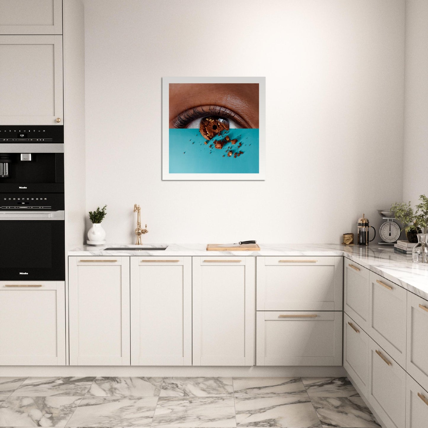 To Eat With The Eyes - Museum-Quality Art Print