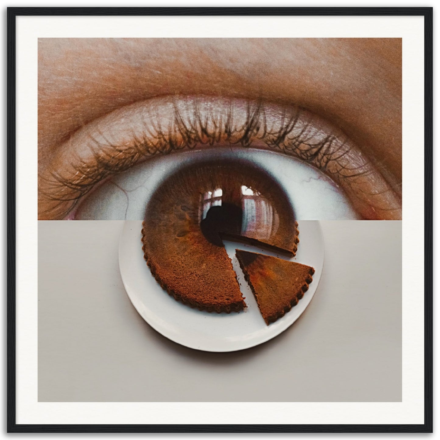The Eye-cing On The Cake - Museum-Quality Framed Art Print