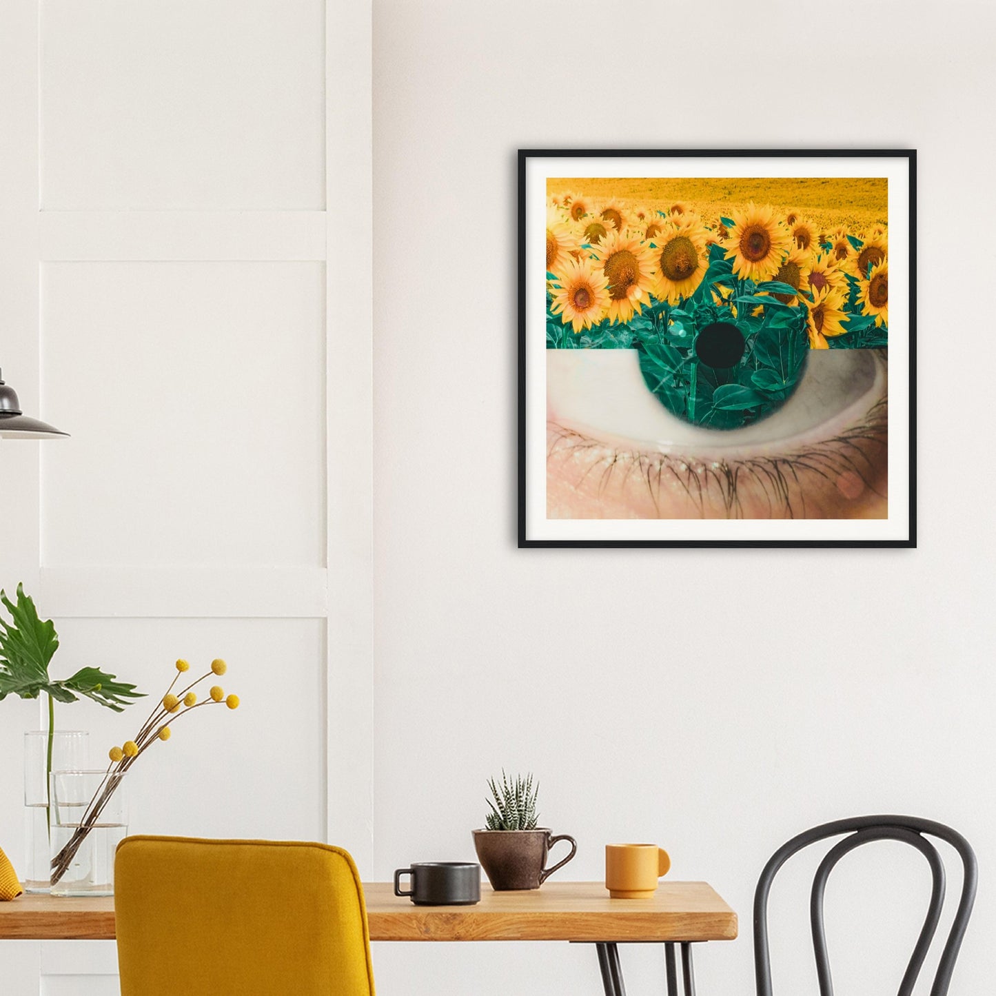 Blossoming Vision - Museum-Quality Framed Art Print