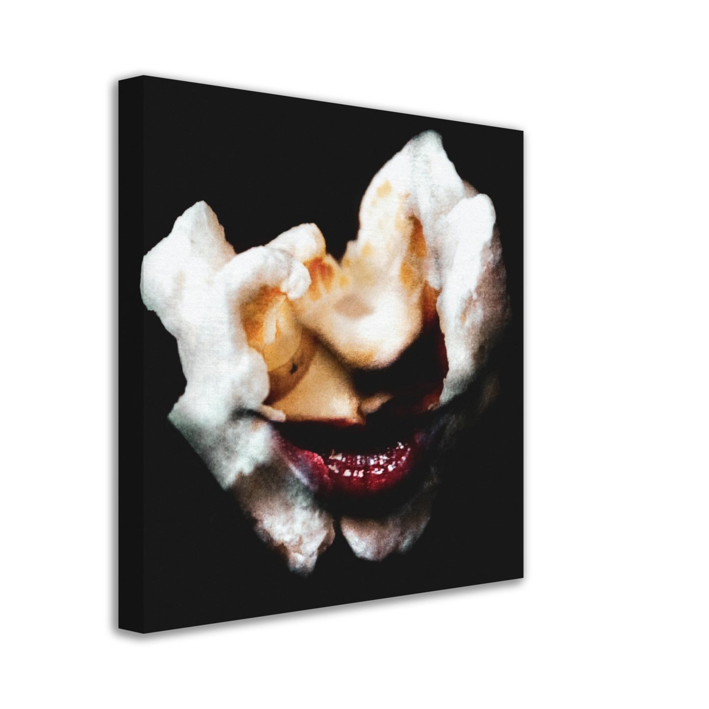 This Movement From Face To Thing - Canvas Print