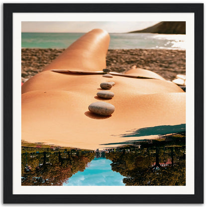 Seeing Is Belly-ving - Museum-Quality Framed Art Print