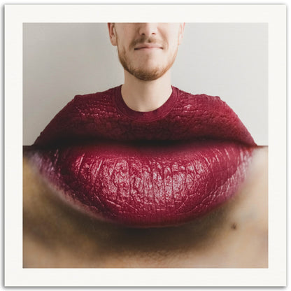 Lipstick Collar - Museum-Quality Art Print