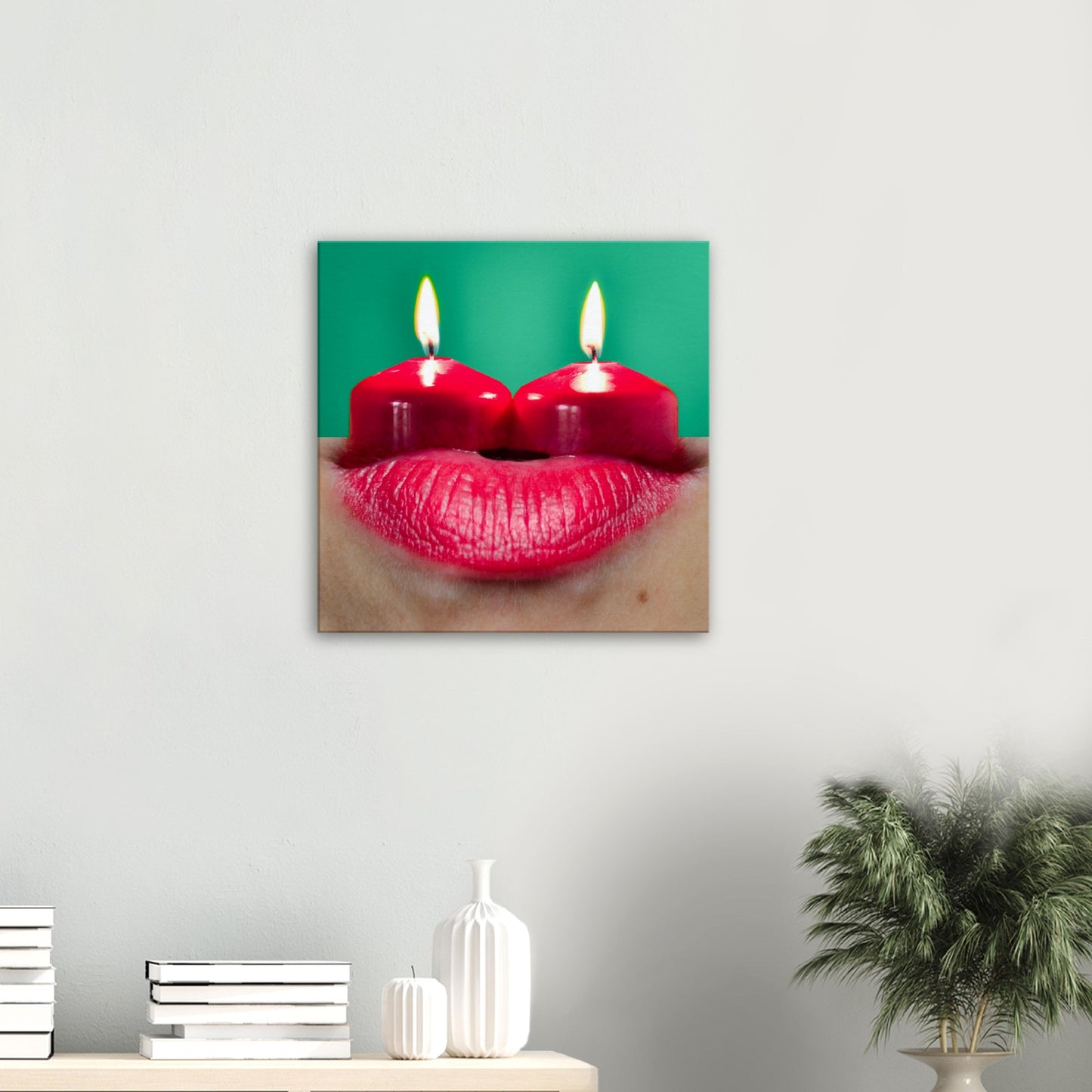 Candlelip - Canvas Print