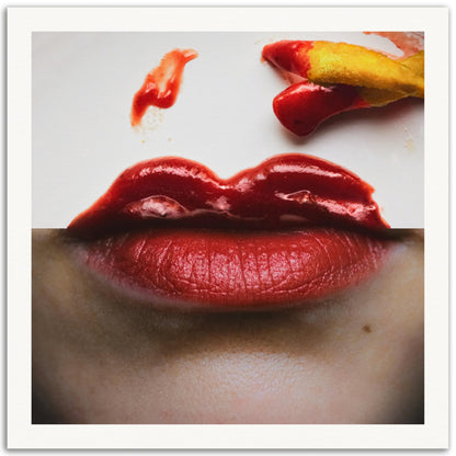 Saucy Lips - Museum-Quality Art Print