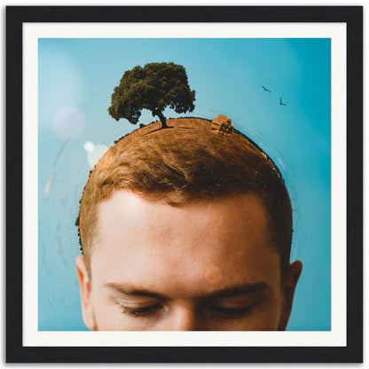 Clear Head - Museum-Quality Framed Art Print