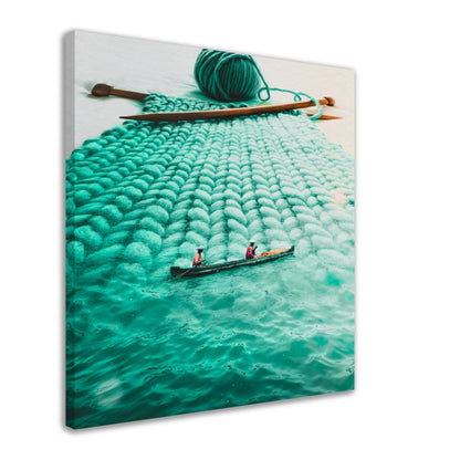 Pa-sew-fic Ocean - Canvas Print
