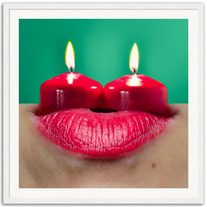 Candlelip - Museum-Quality Framed Art Print