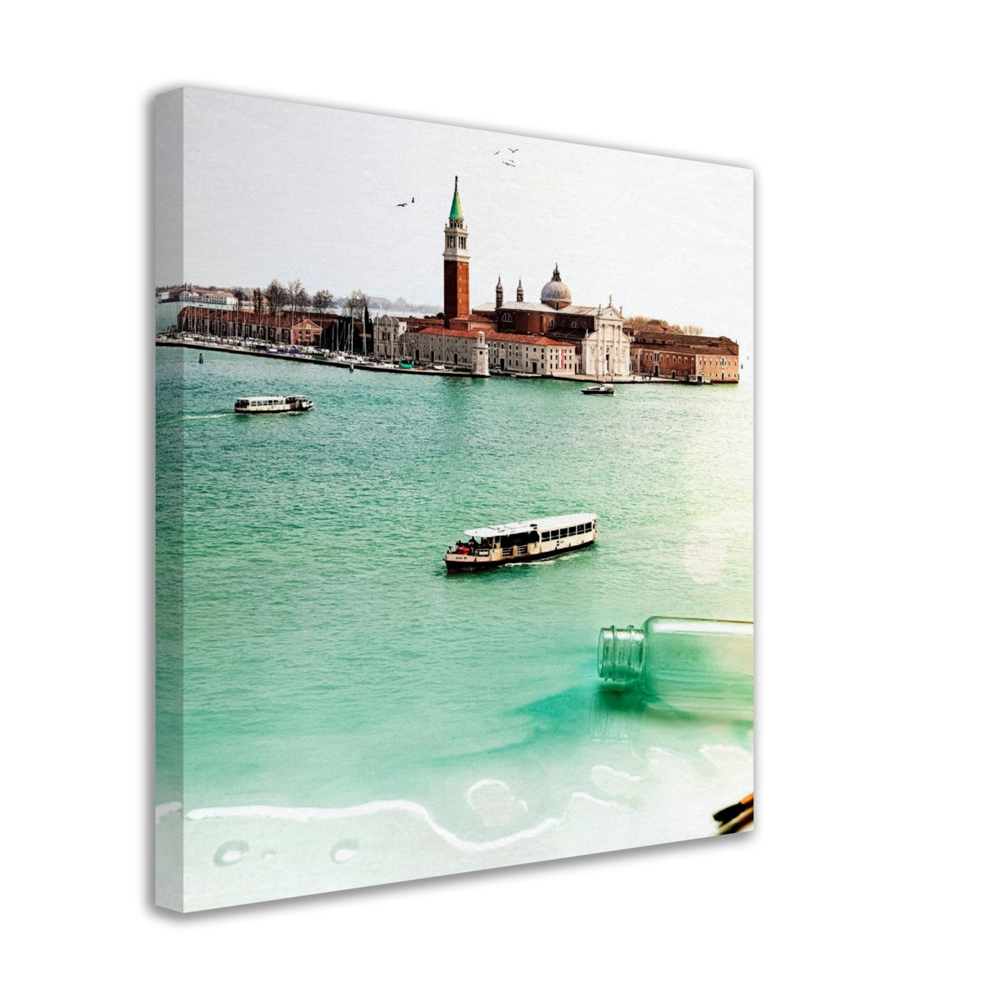 Venice In A Bottle - Canvas Print