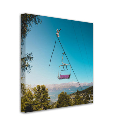 Chairlift #2 - Canvas Print