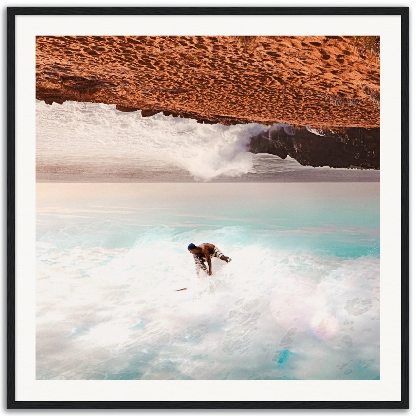 Surf's Up - Museum-Quality Framed Art Print