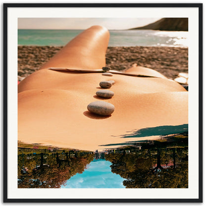 Seeing Is Belly-ving - Museum-Quality Framed Art Print