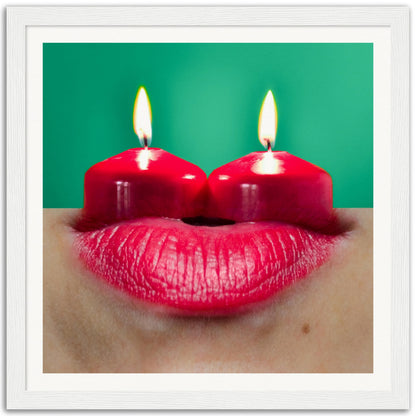 Candlelip - Museum-Quality Framed Art Print