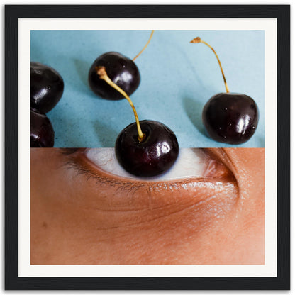 Cherry Of My Eye - Museum-Quality Framed Art Print