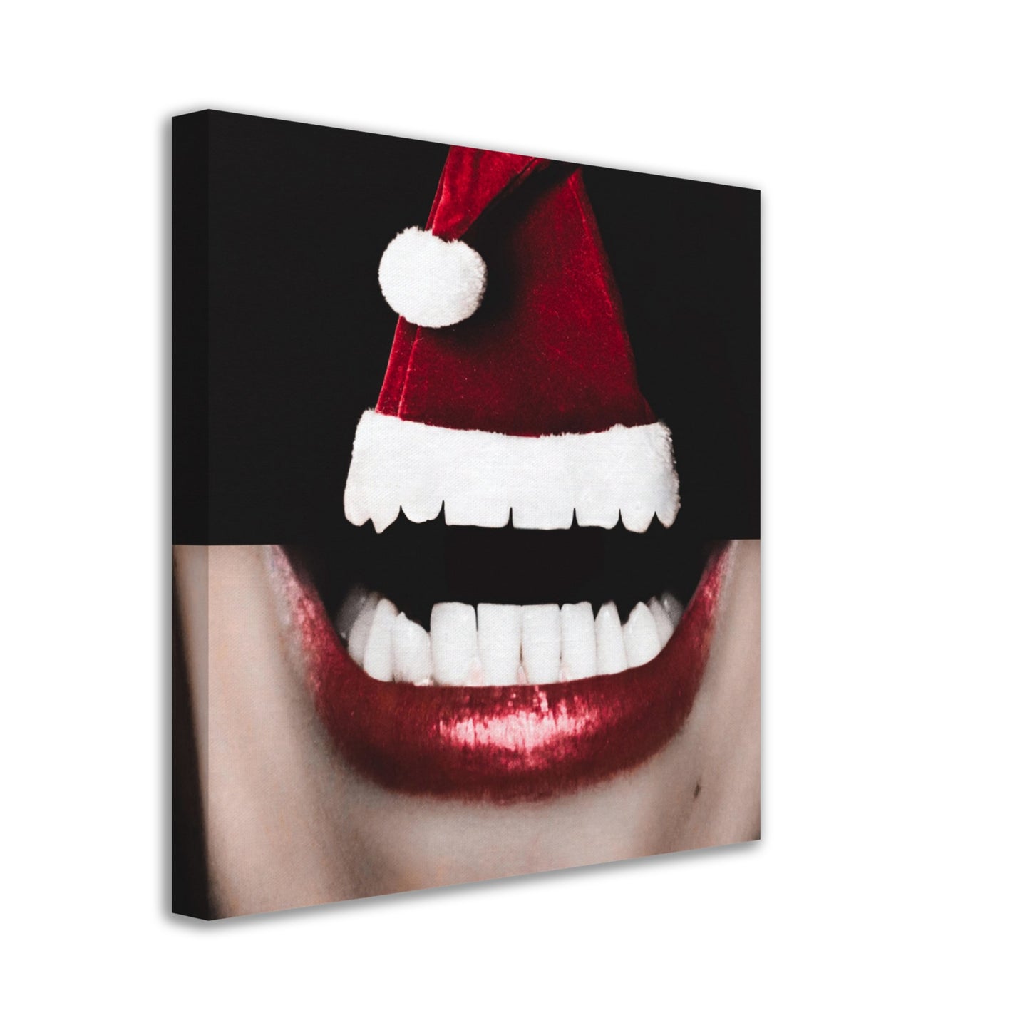 Pearly White Christmas - Canvas Print
