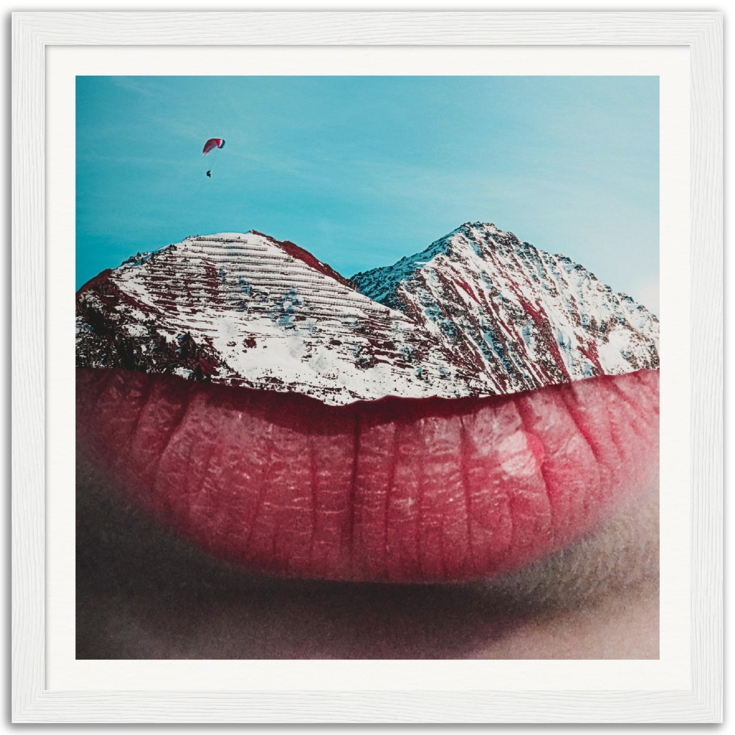 Mouthain #2 - Museum-Quality Framed Art Print